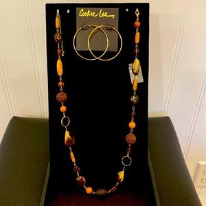 NWT 🐚 Cookie Lee Jewelry Necklace & Earrings